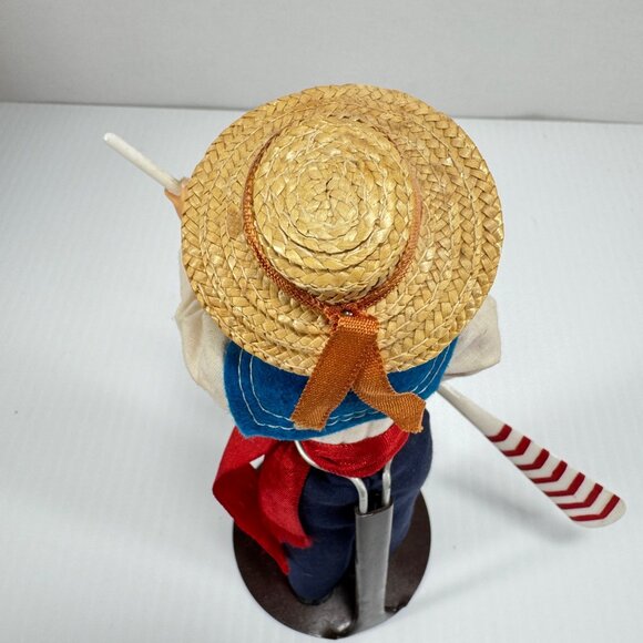 Vintage Italian Gondolier Souvenir Doll Figurine Italy Travel Decor - Picture 7 of 9